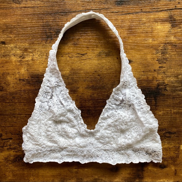 AERIE Lace Halter Bralette - Picture 1 of 3